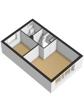 Floorplan - Pelikaan 46, 2986 TB Ridderkerk
