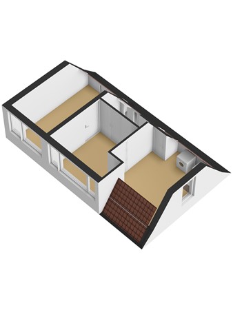 Floorplan - Nieuweweg 13, 3292 AE Strijensas