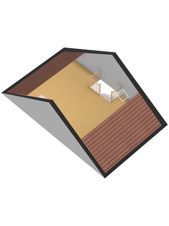 Floorplan - Bonhoefferstraat 8, 3263 SC Oud-Beijerland