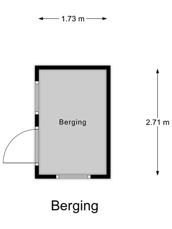 Floorplan - Nieuwestraat 90, 3291 AS Strijen