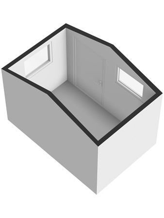Floorplan - Nieuwestraat 90, 3291 AS Strijen