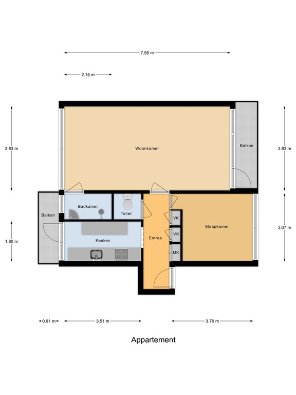 mediumsize floorplan