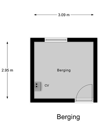 Floorplan - Jhr. Van Karnebeekweg 32, 2982 VL Ridderkerk