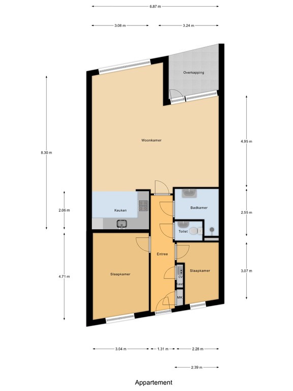 mediumsize floorplan