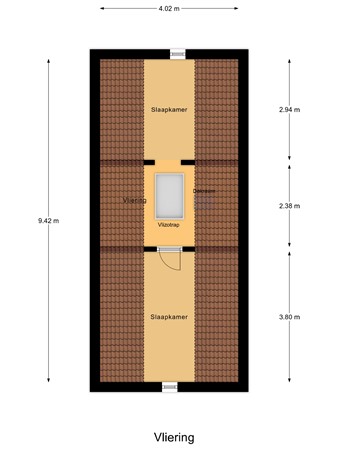 Floorplan - Stoop van Strijenstraat 19, 3291 GL Strijen