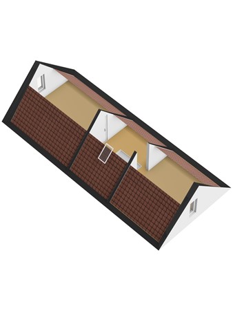 Floorplan - Stoop van Strijenstraat 19, 3291 GL Strijen
