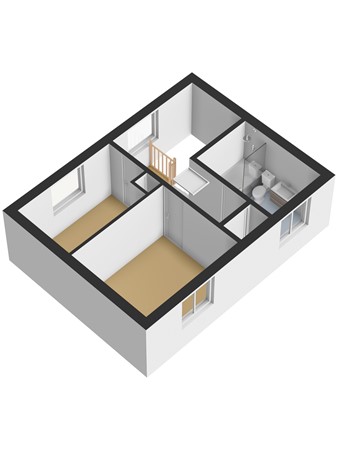 Floorplan - Zweedsestraat 27, 3295 EK 's-Gravendeel