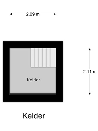 Floorplan - Zweedsestraat 27, 3295 EK 's-Gravendeel
