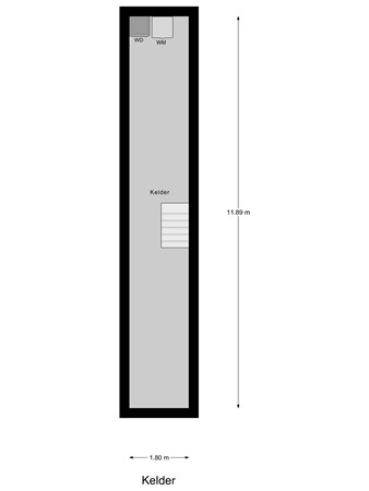 Floorplan - Randweg 38A, 3074 BP Rotterdam