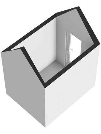 Floorplan - Schoolstraat 8, 3291 AV Strijen