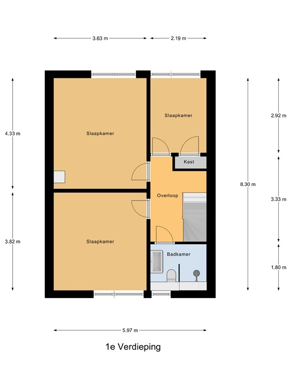 mediumsize floorplan