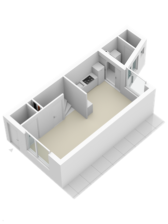 Floorplan - Verbruggestraat 38, 3295 AX 's-Gravendeel