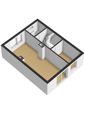 Floorplan - Magnoliastraat 28, 3297 BC Puttershoek