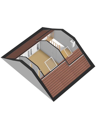 Floorplan - Magnoliastraat 28, 3297 BC Puttershoek