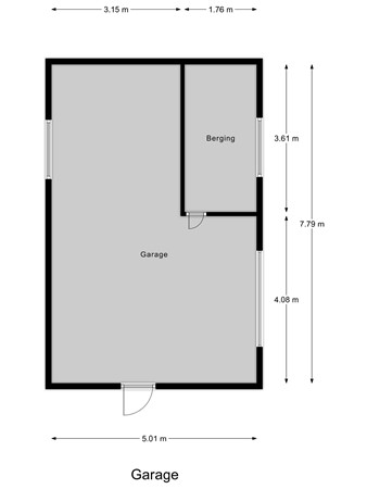 Floorplan - Noord Kavelsedijk 4, 3291 LW Strijen