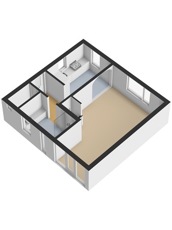 Floorplan - Kooilandsedijk 19, 3291 LG Strijen