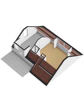 Floorplan - Kooilandsedijk 19, 3291 LG Strijen
