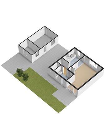 Floorplan - Kooilandsedijk 19, 3291 LG Strijen