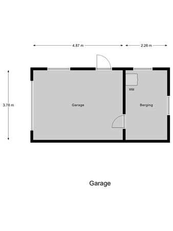Floorplan - Kooilandsedijk 19, 3291 LG Strijen