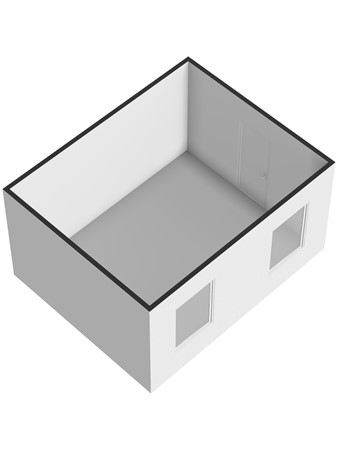 Floorplan - Wilhelminastraat 11, 3271 BX Mijnsheerenland
