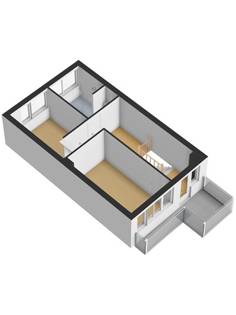Floorplan - Thorbeckestraat 22, 3131 HP Vlaardingen