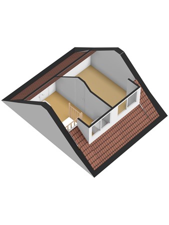 Floorplan - Thorbeckestraat 22, 3131 HP Vlaardingen