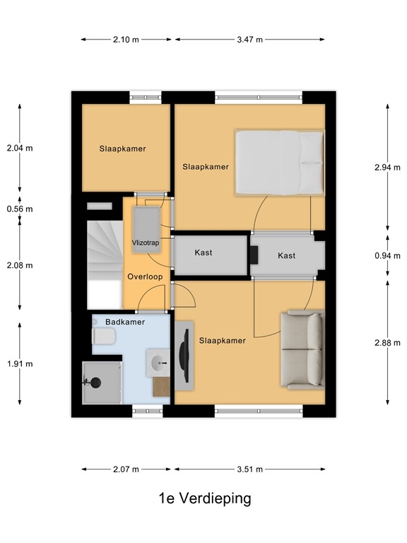 mediumsize floorplan
