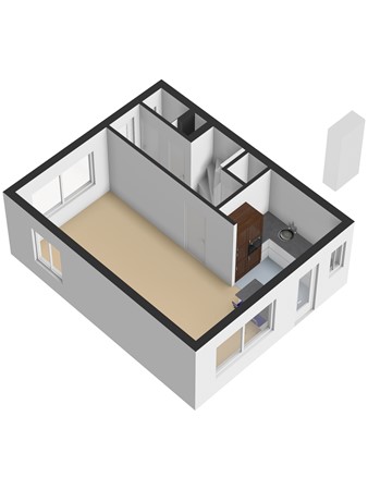 Floorplan - Ridder van Dorplaan 14, 3284 AT Zuid-Beijerland
