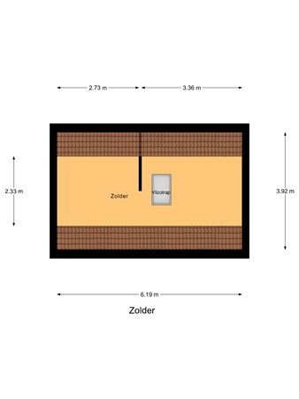 Floorplan - Spui 30, 3291 EV Strijen