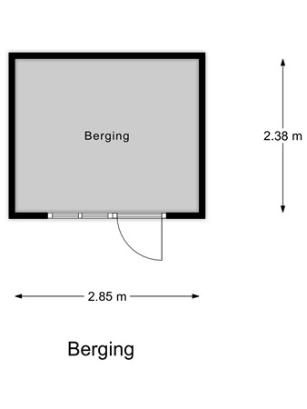 Floorplan - Rijksstraatweg 186-613, 3316 EJ Dordrecht
