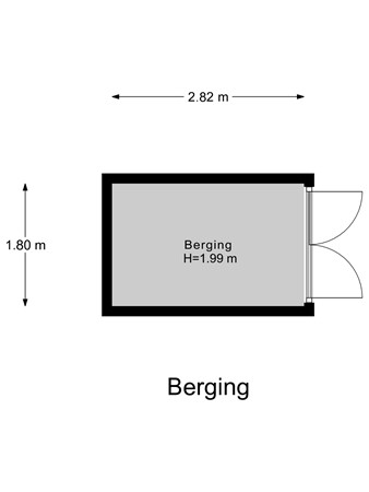 Floorplan - Crocuserf 48, 3295 SC 's-Gravendeel