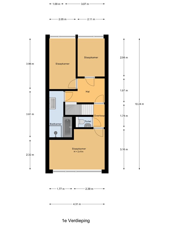 mediumsize floorplan