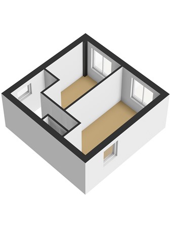 Floorplan - Mina Krüseman-erf 130, 3315 GE Dordrecht