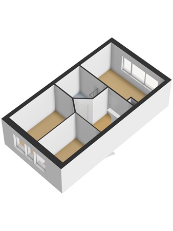 Floorplan - Patrijshof 13, 3291 XS Strijen