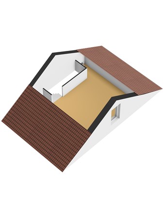 Floorplan - Uiterdijk 17, 3291 ME Strijen