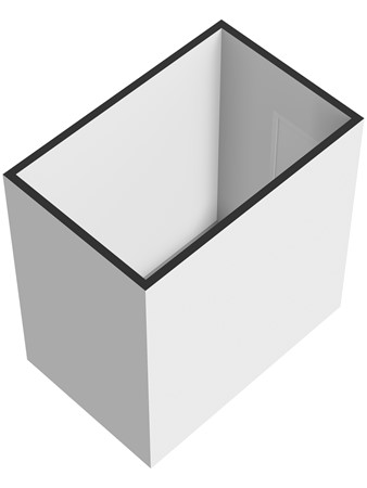 Floorplan - Uiterdijk 17, 3291 ME Strijen