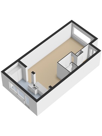 Floorplan - Zonnebloemlaan 15, 3295 SZ 's-Gravendeel