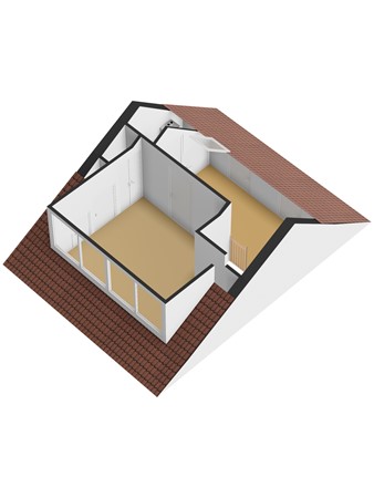 Floorplan - Zonnebloemlaan 15, 3295 SZ 's-Gravendeel