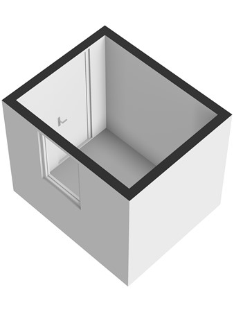 Floorplan - Kemphaanpad 15, 3291 VB Strijen