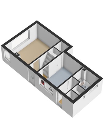 Floorplan - Schenkeldijk 17, 3291 EN Strijen