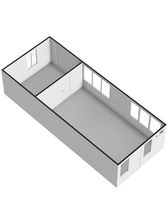 Floorplan - Schenkeldijk 17, 3291 EN Strijen