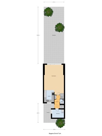 Floorplan - Breedspoor 66, 2908 AA Capelle aan den IJssel