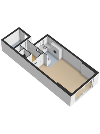 Floorplan - Breedspoor 66, 2908 AA Capelle aan den IJssel