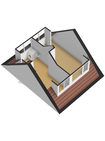 Floorplan - Breedspoor 66, 2908 AA Capelle aan den IJssel