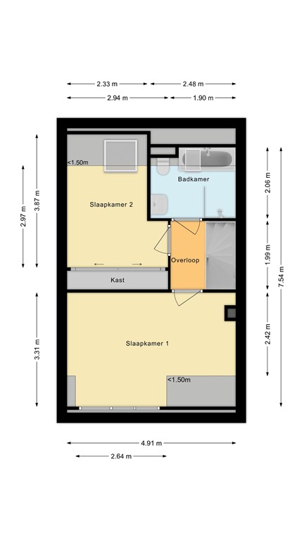 mediumsize floorplan