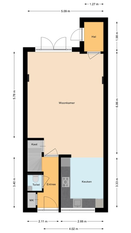 mediumsize floorplan