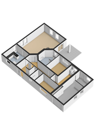 Hoher Esch 8, 49846 Hoogstede - Begane grond - 3D.png