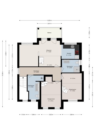 Seggenstraße 21, 49716 Meppen - Eerste verdieping - 2D.jpg