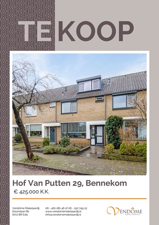 Brochure preview - Hof Van Putten 29, 6721 TK BENNEKOM (1)