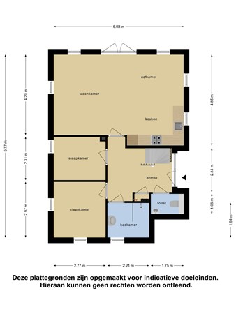 Koningsweg 14A49, 6816 TC Arnhem - Plattegrond beganegrond.jpg